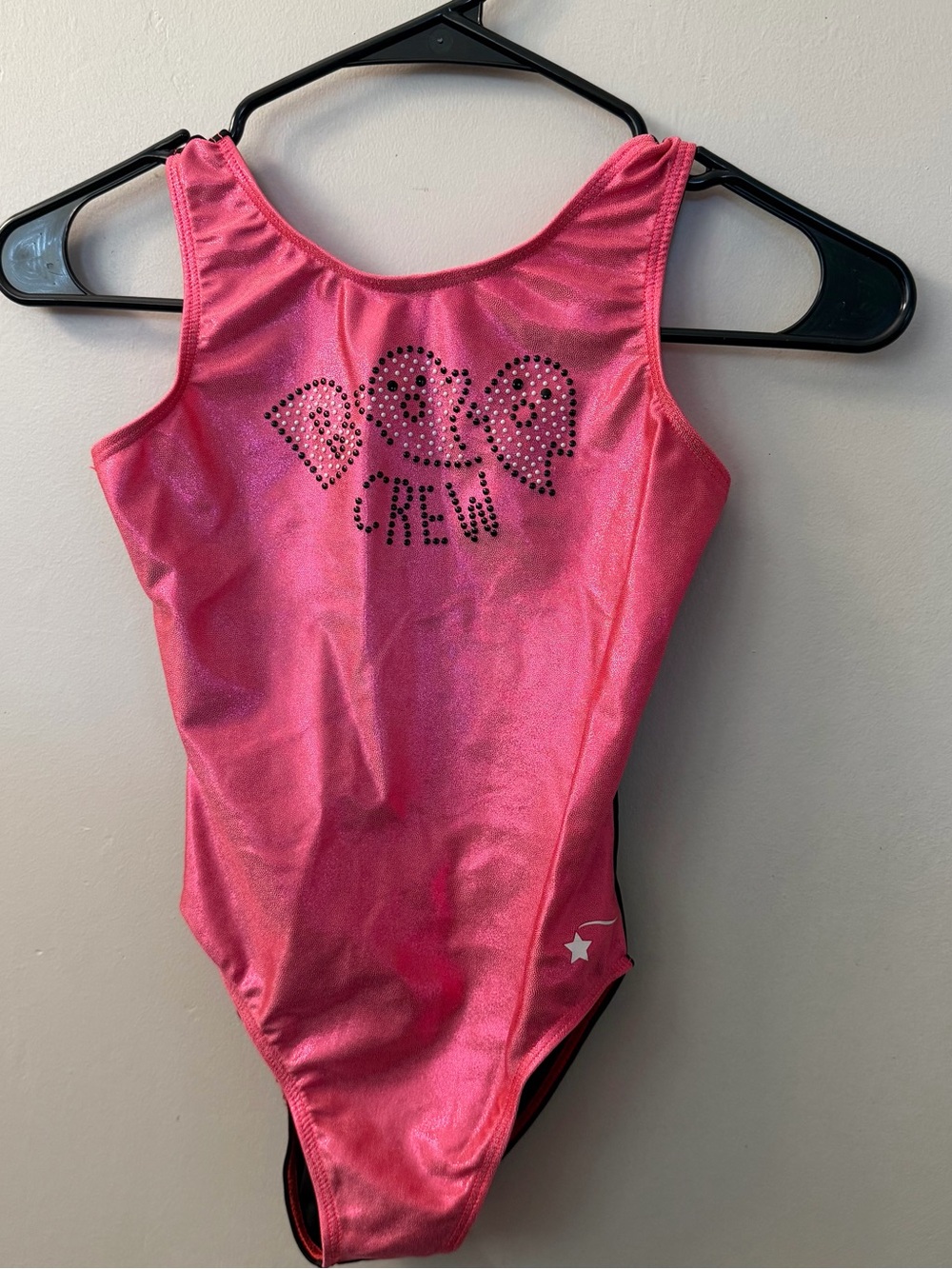‘Boo Crew' Destira Gymnastics Leotard with Rhinestone Detail